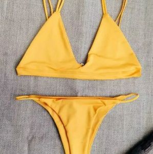 Double Spaghetti Strap Bikini